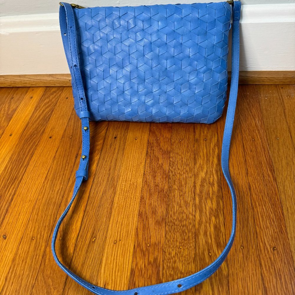 Madewell The Puff Crossbody Bag - Oasis Blue